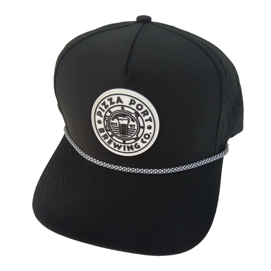 Pizza Port  /  Surf Check Hat Black