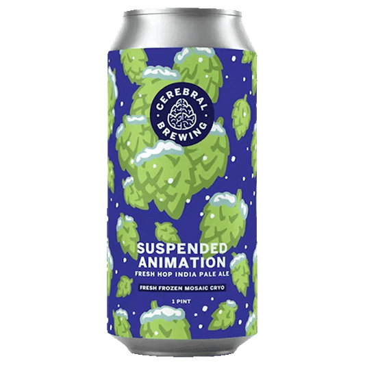 Cerebral Brewing Suspended Animation Mosaic Fresh Hop IPA (473ml) / サスペンデッド アニメーション【4/16出荷】