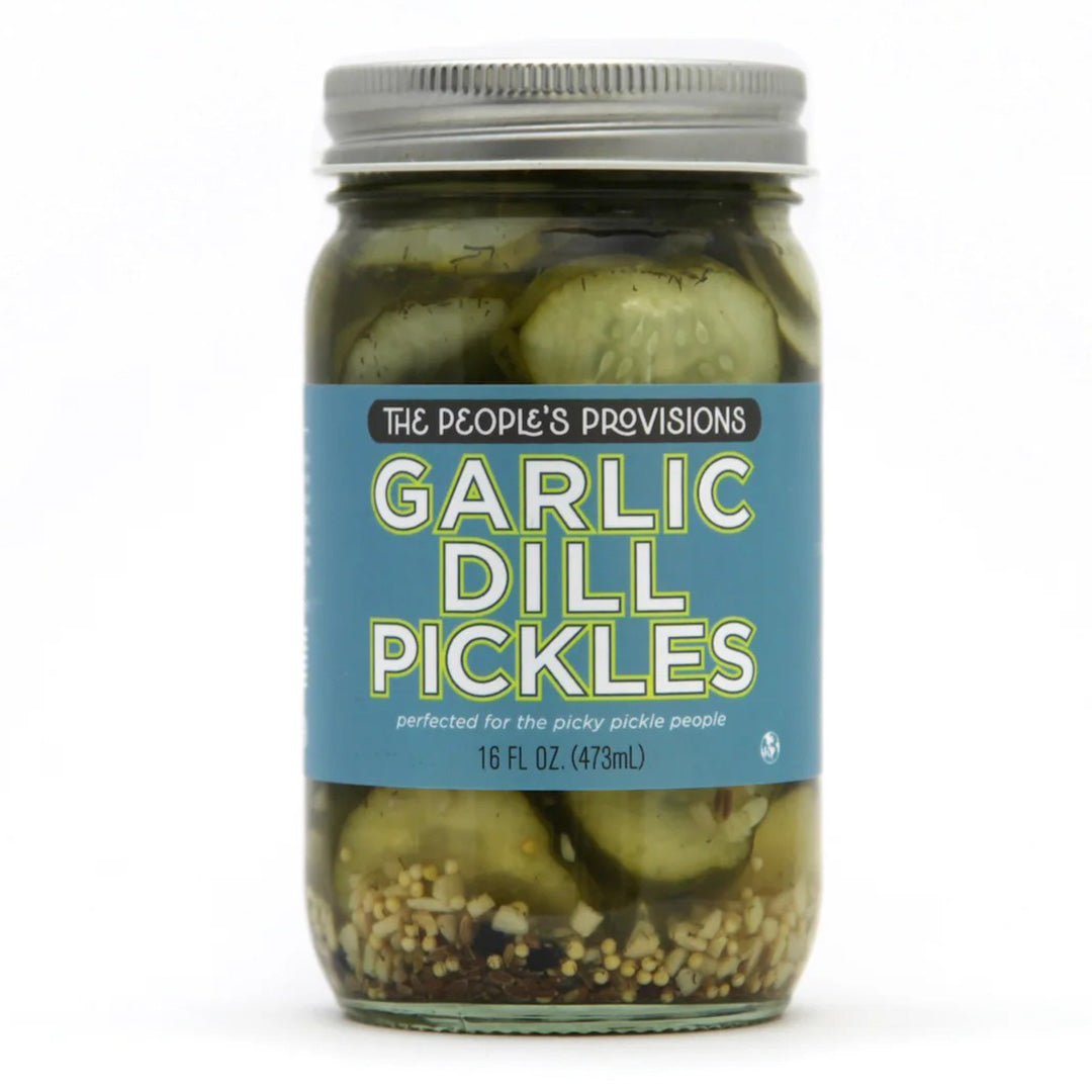 The People's Provisions - Garlic Dill Pickles 16oz / ガーリックディルピクルス