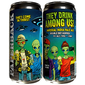 Paperback They Drink Among Us Imperial IPA (473ml) / ゼイ ドリンク アマング アス