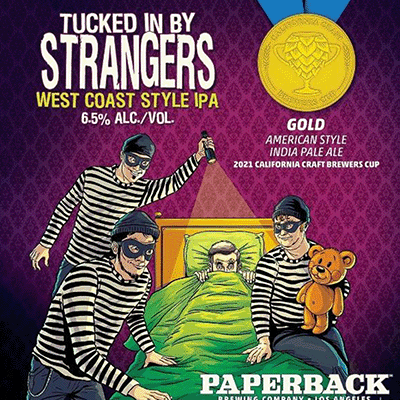 Paperback Tucked in By Strangers (473ml) / タックドイン バイ ストレンジャーズ