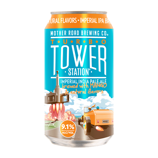 Mother Road Turbo Tower Station IIPA (355ml) / ターボ タワーステーション