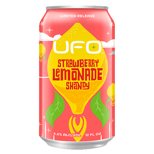 UFO Beer Company UFO Strawberry Lemonade shandy (355ml) / UFO ストロベリーレモネード シャンディ