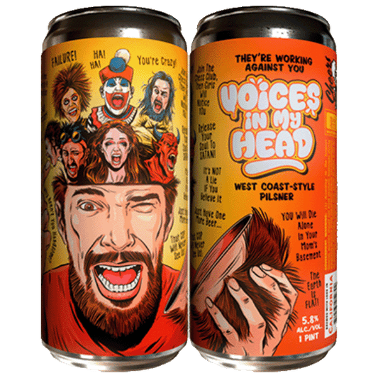 Paperback Voices in My Head WC Pilsner (473ml) / ヴォイセズ インマイヘッド