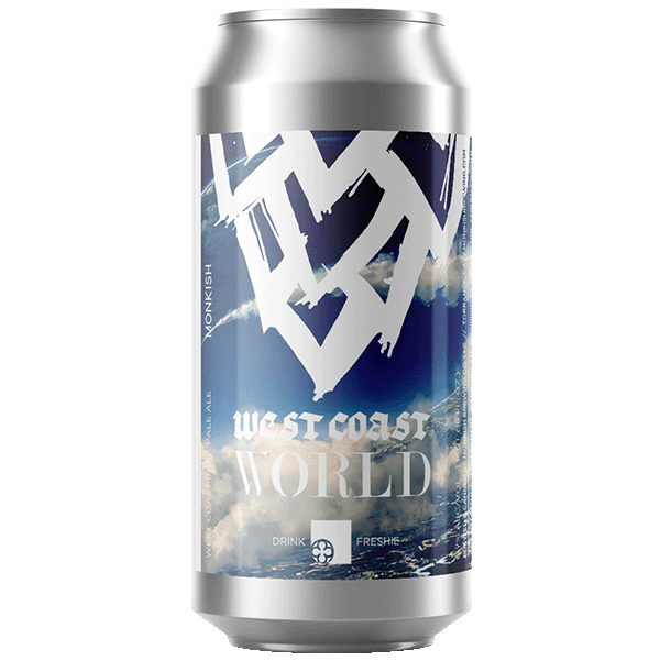 Monkish West Coast World WC IPA (473ml) / ウェストコースト ワールド