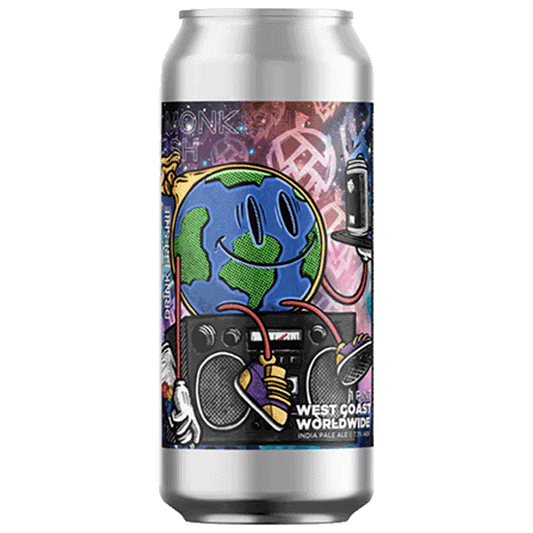 Monkish West Coast Worldwide (473ml) / ウェストコースト ワールドワイド【11/27出荷】
