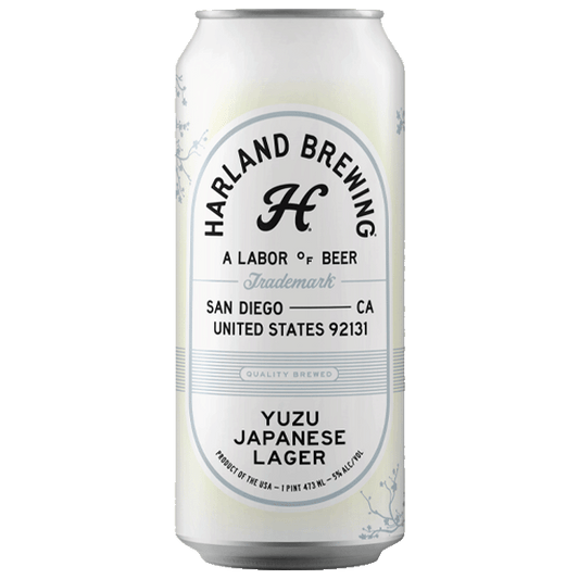 Harland Japanese Lager with Yuzu  (473ml) / ジャパニーズラガー ユズ