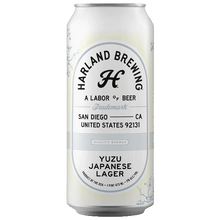 Load image into Gallery viewer, Harland Japanese Lager with Yuzu  (473ml) / ジャパニーズラガー ユズ
