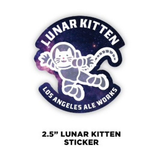 LA Ale Works - Lunar Kitten Sticker