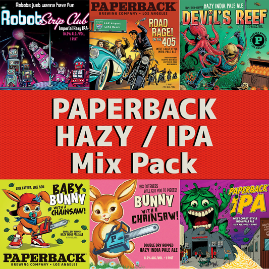 PAPERBACK Hazy / IPA Mix Pack