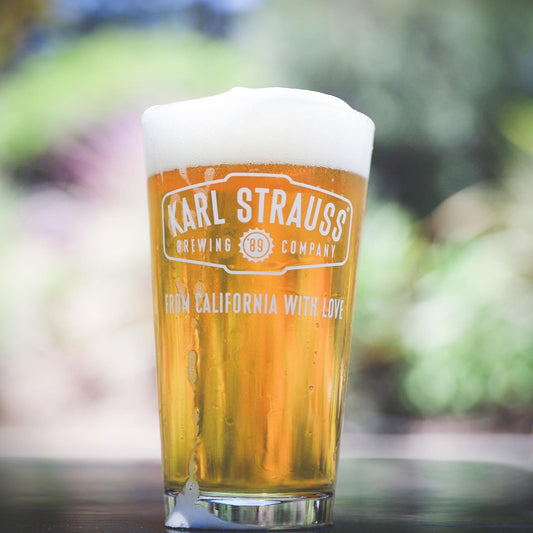 Karl Strauss Logo Pint Glass