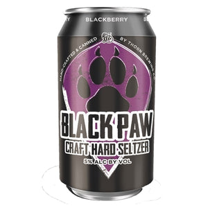 Thorn Brewing Black Paw Hard Seltzer Blackberry / ブラック パウ ハードセルツァー ブラックベリー