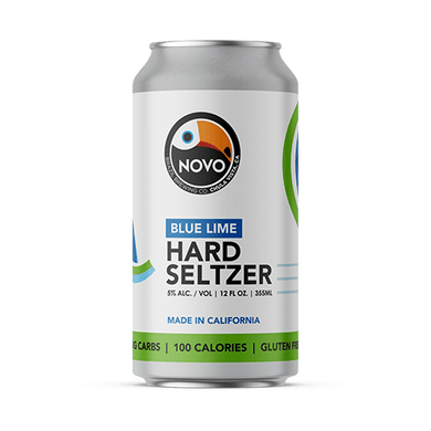 Novo Brazil Hard Seltzer Blue Lime / ハードセルツァー ブルー ライム