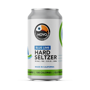 Novo Brazil Hard Seltzer Blue Lime / ハードセルツァー ブルー ライム
