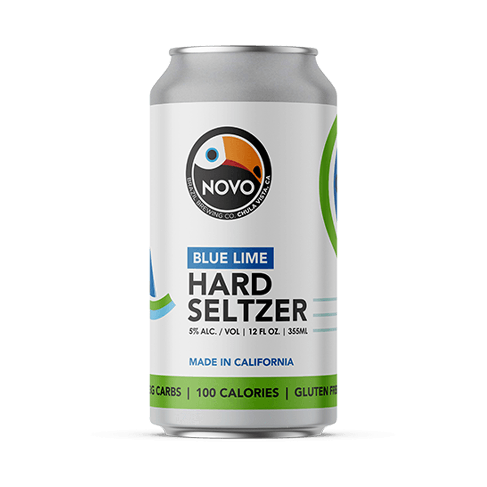 Novo Brazil Hard Seltzer Blue Lime / ハードセルツァー ブルー ライム