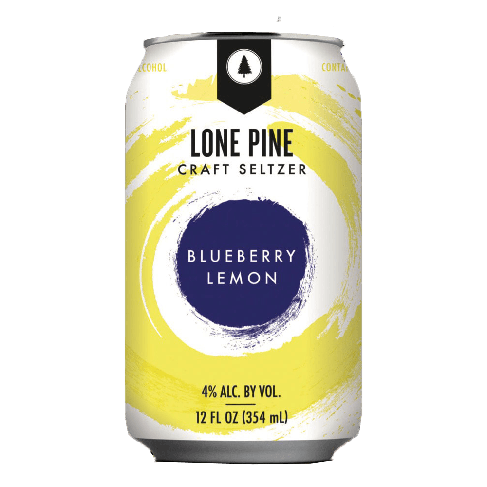 Lone Pine Hard Seltzer Blueberry Lemon / ブルーベリー レモン