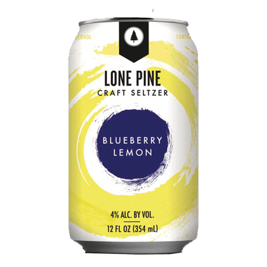 Lone Pine Hard Seltzer Blueberry Lemon / ブルーベリー レモン