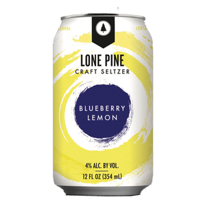 Lone Pine Hard Seltzer Blueberry Lemon / ブルーベリー レモン