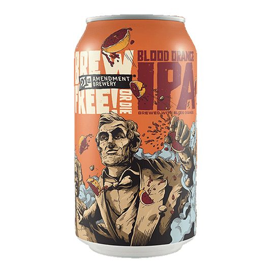 21st Amendment Brewery Brew Free! Or Die Blood Orange IPA / ブリュー フリー オア ダイ ブラッドオレンジIPA