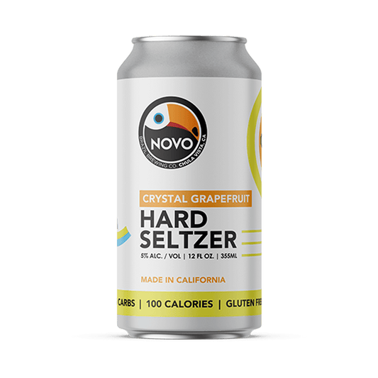 Novo Brazil Hard Seltzer Crystal Grapefruit / ハードセルツァー クリスタル グレープフルーツ