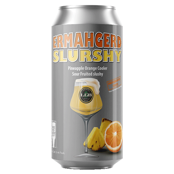 Local Craft Beer Ermahgerd Slurshy Pineapple Orange Cooler / オーマイガースラーシー！ パイナップル オレンジ クーラー