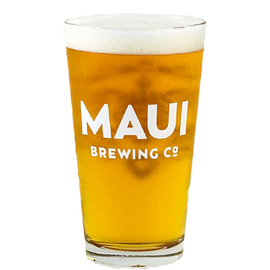 Maui Logo Pint Glass / ロゴパイントグラス