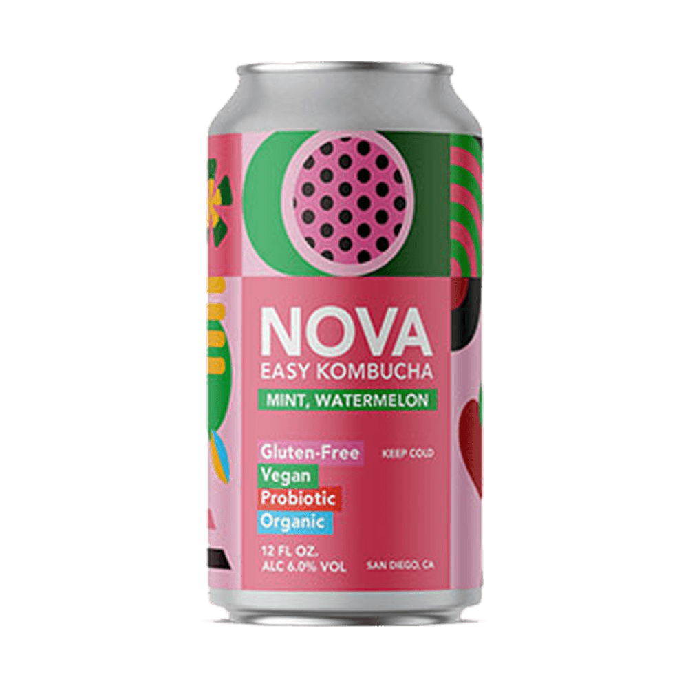 Novo Brazil NOVA Kombucha Watermelon Mint / ノバ コンブチャ ミント ウォーターメロン