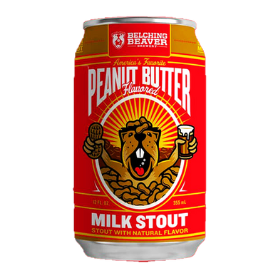 Belching Beaver Peanut Butter Milk Stout / ピーナッツ バター ミルク スタウト