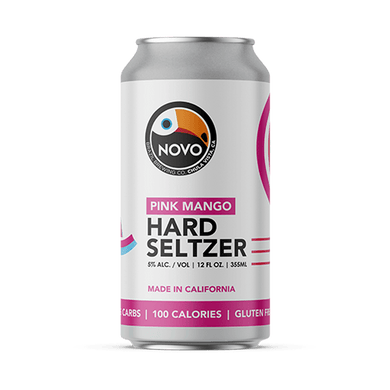 Novo Brazil Hard Seltzer Pink Mango / ハードセルツァー ピンク マンゴー