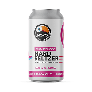 Novo Brazil Hard Seltzer Pink Mango / ハードセルツァー ピンク マンゴー
