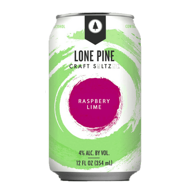 Lone Pine Hard Seltzer Raspberry Lime / ラズベリー ライム