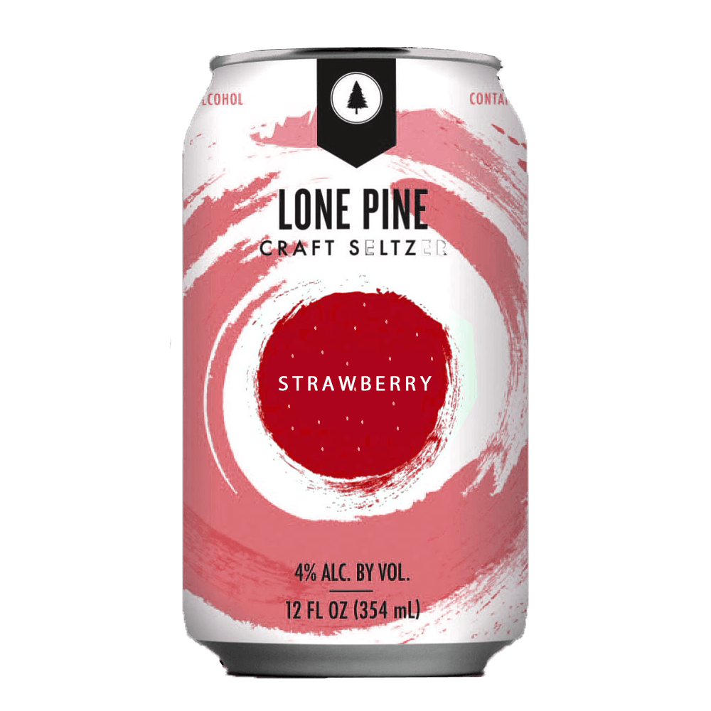 Lone Pine Hard Seltzer Strawberry / ストロベリー