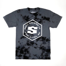 Load image into Gallery viewer, Surly - Hex Logo Tie Die Shirt Black / ヘックスロゴ タイダイTシャツ
