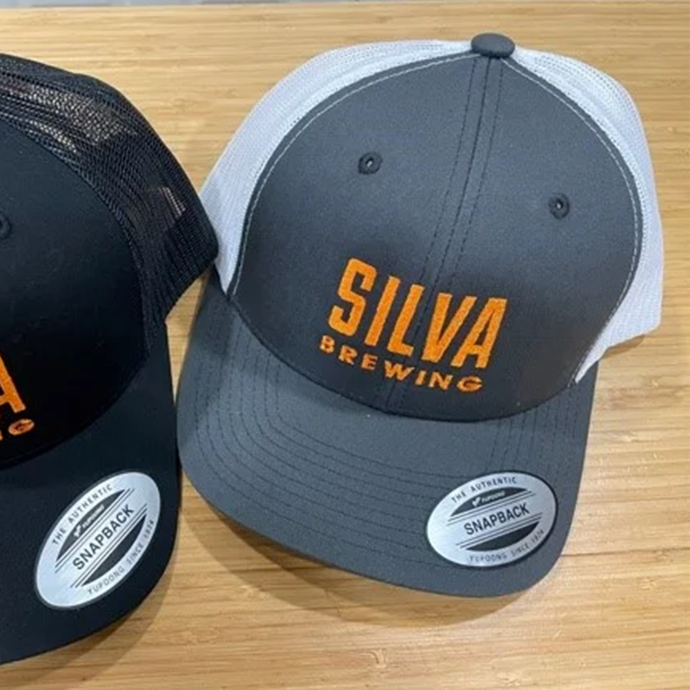 Silva Brewing Trucker Hat (Grey/White)