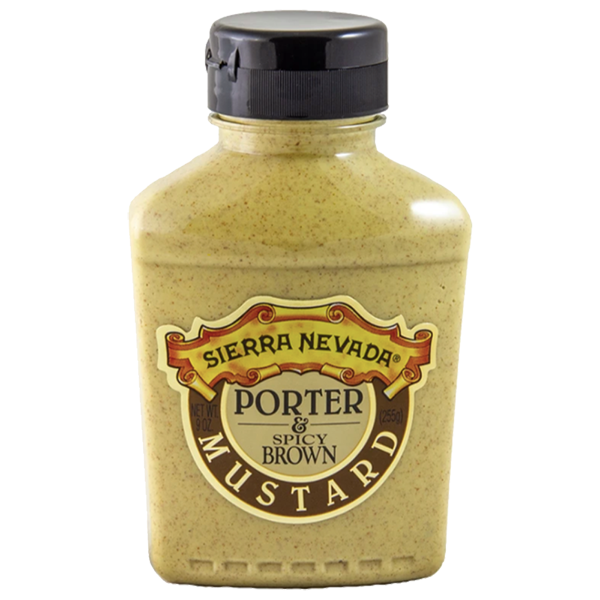 SierraNevada Porter Brown Mustard (9oz) / ポーターブラウン マスタード